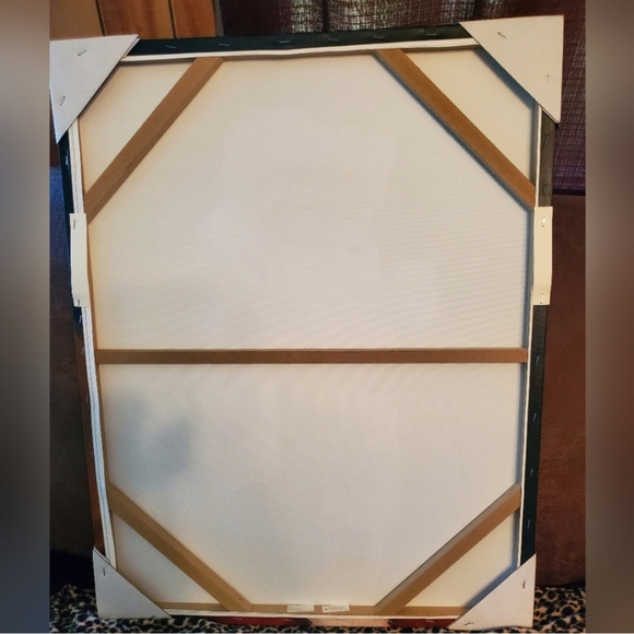 NEW 2024 DOLLAR GENERAL SUSAN COMISH SANTA CHRISTMAS CANVAS. VERY PRETTY. - Picture 2 of 2